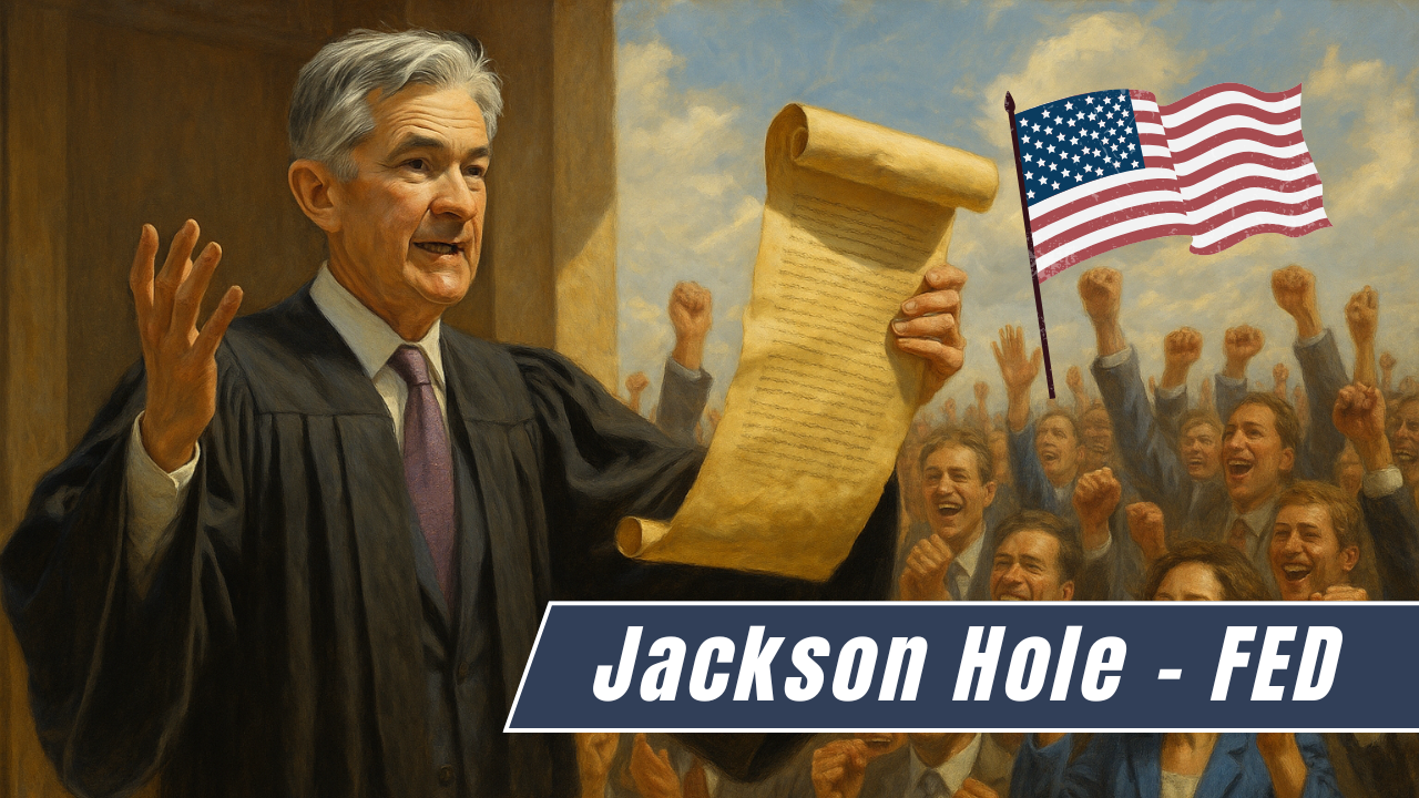 Powell verkündet eine mögliche Zinssenkung im September; FED; TradingBrothers