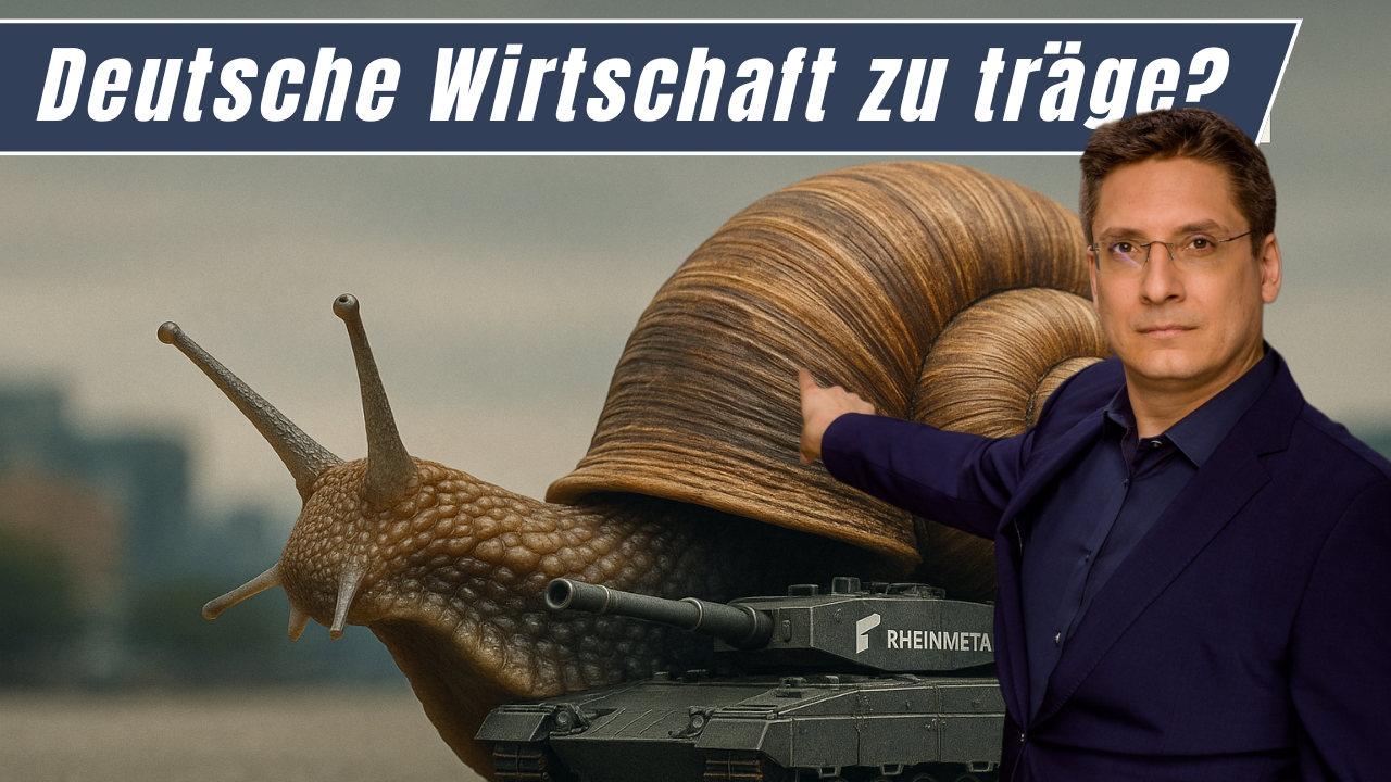Die deutsche Wirtschaft wächst zu langsam